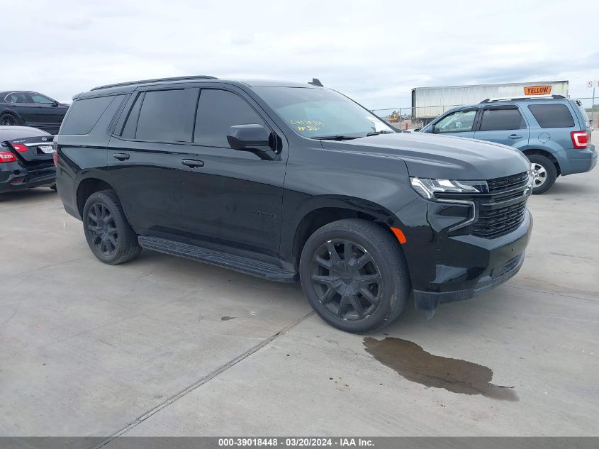 2023 Chevrolet Tahoe 2Wd Rst VIN: 1GNSCRKDXPR282973 Lot: 39018448