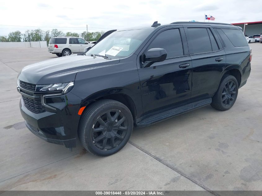 2023 Chevrolet Tahoe 2Wd Rst VIN: 1GNSCRKDXPR282973 Lot: 39018448