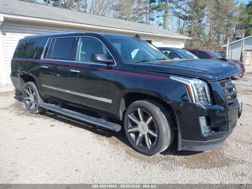 2015 Cadillac Escalade Esv Premium VIN: 1GYS4JKJ5FR158566 Lot: 39018543