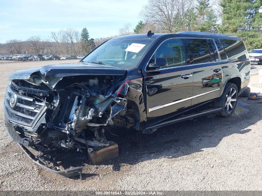 2015 Cadillac Escalade Esv Premium VIN: 1GYS4JKJ5FR158566 Lot: 39018543