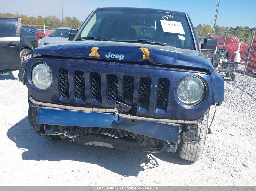 2015 JEEP PATRIOT LATITUDE - 1C4NJPFA5FD296176
