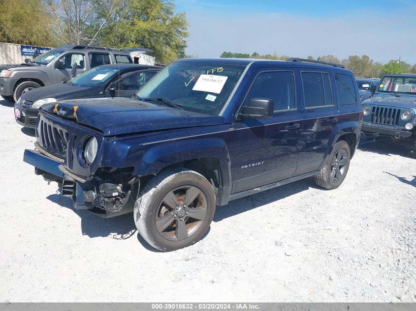 2015 JEEP PATRIOT LATITUDE - 1C4NJPFA5FD296176