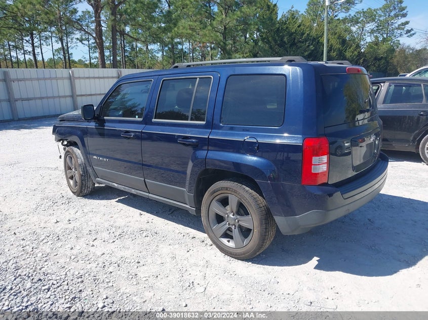 2015 JEEP PATRIOT LATITUDE - 1C4NJPFA5FD296176