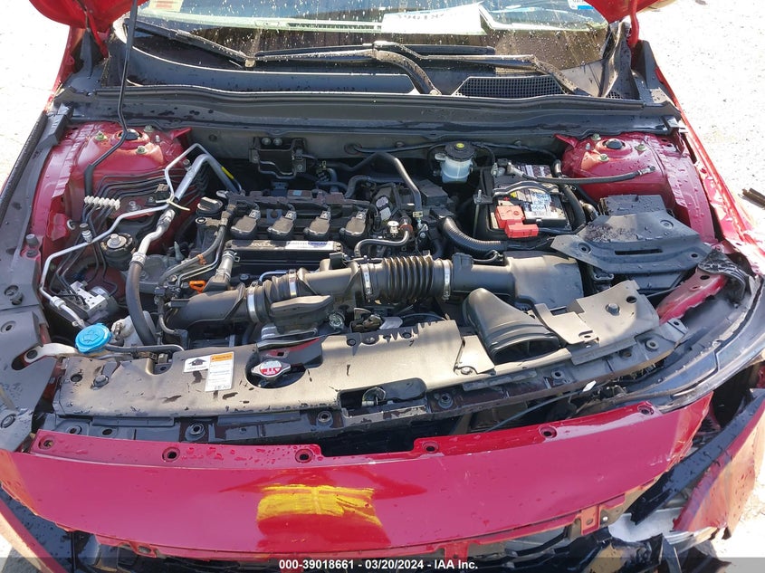 VIN 1HGCV1F36JA156403 2018 HONDA ACCORD SPORT