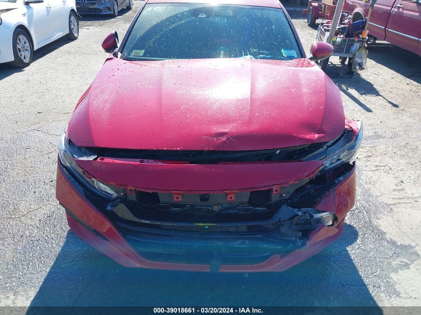 VIN 1HGCV1F36JA156403 2018 HONDA ACCORD SPORT