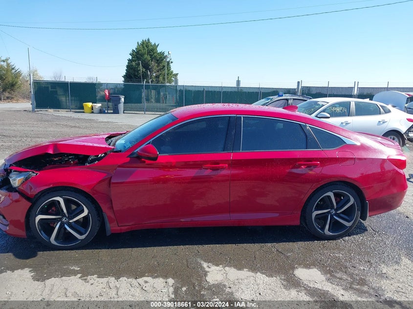 VIN 1HGCV1F36JA156403 2018 HONDA ACCORD SPORT