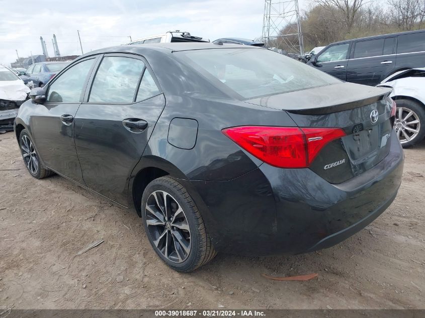 2018 Toyota Corolla Xse VIN: 2T1BURHE0JC987952 Lot: 39018687