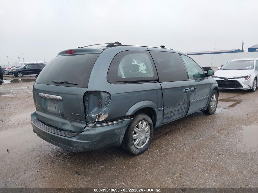 2005 Chrysler Town & Country Limited VIN: 2C8GP64L95R300908 Lot: 39018693