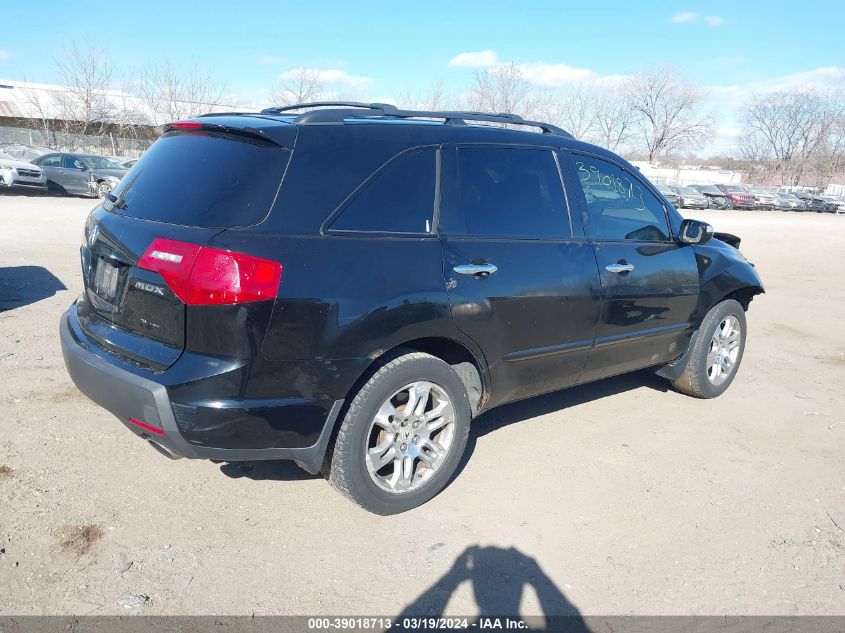 2007 Acura Mdx Technology Package VIN: 2HNYD28397H503723 Lot: 39018713