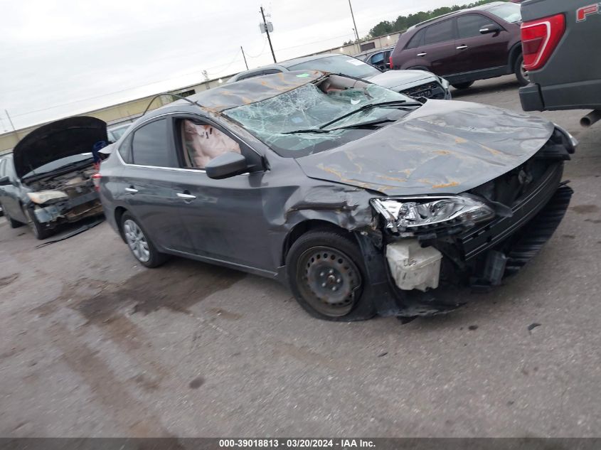 2015 NISSAN SENTRA S/SV/SR/SL - 3N1AB7AP2FY330887