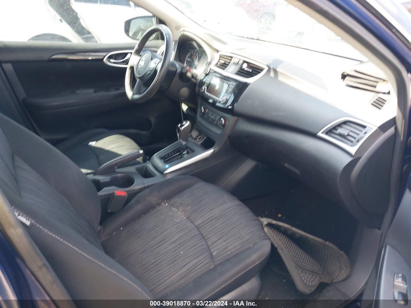 VIN 3N1AB7AP1HL654607 2017 NISSAN SENTRA S/SV/SR/SL
