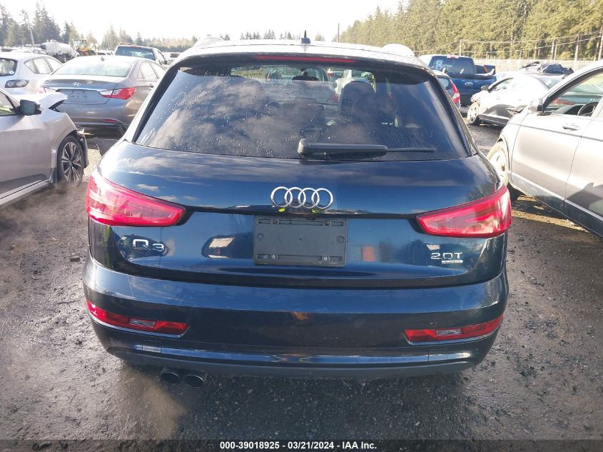 2015 Audi Q3 2.0T Premium Plus VIN: WA1GFCFS3FR006087 Lot: 39018925