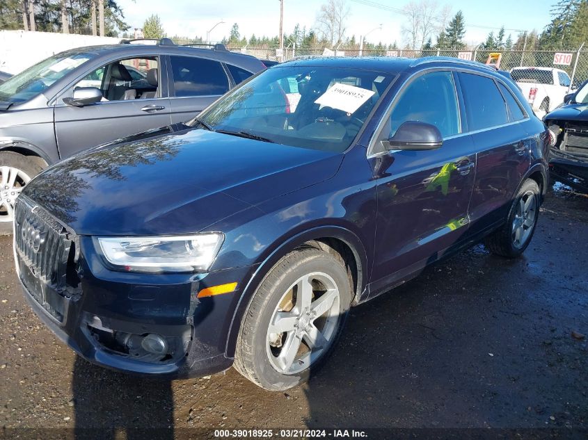 2015 Audi Q3 2.0T Premium Plus VIN: WA1GFCFS3FR006087 Lot: 39018925