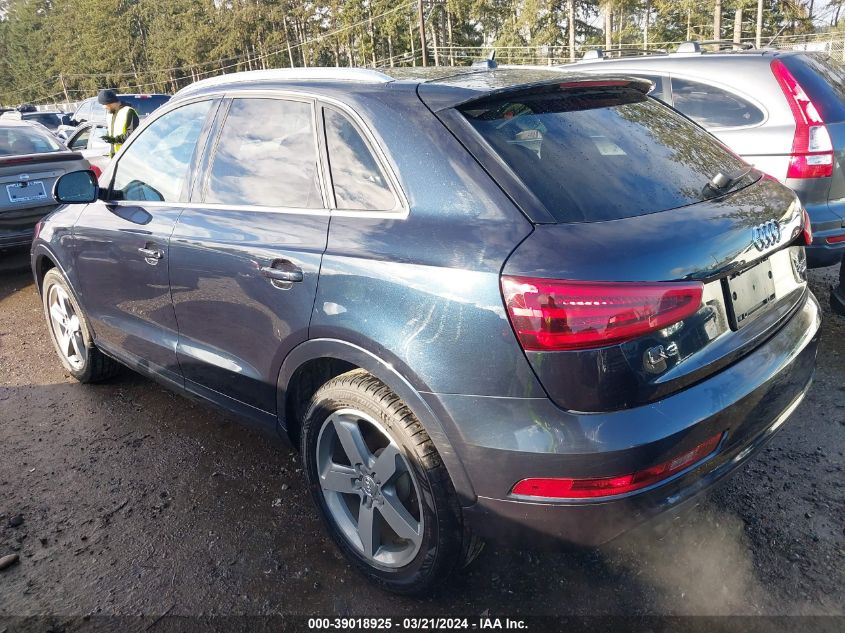 2015 Audi Q3 2.0T Premium Plus VIN: WA1GFCFS3FR006087 Lot: 39018925