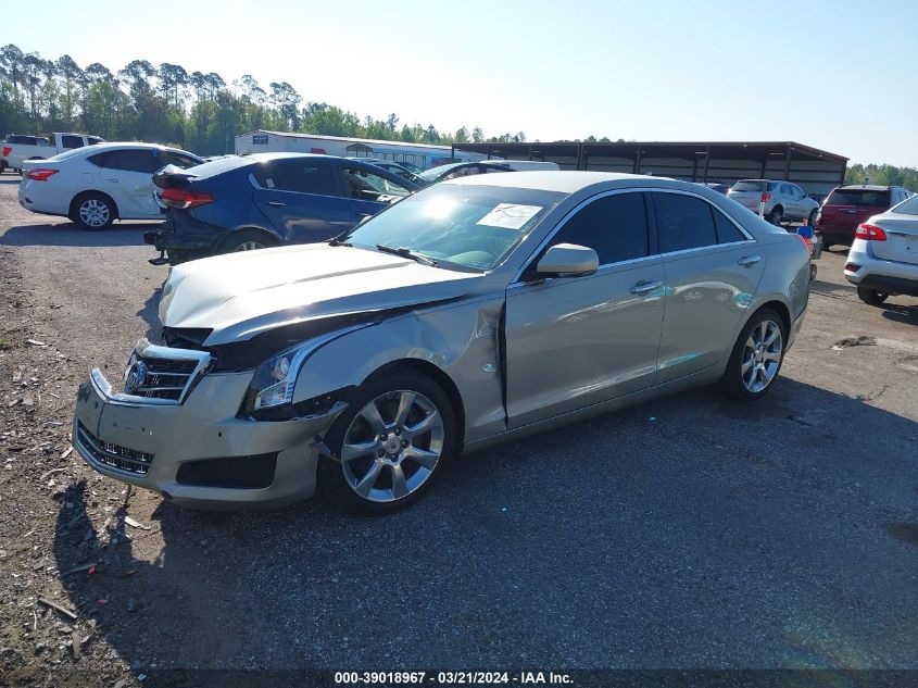 2014 Cadillac Ats Luxury VIN: 1G6AB5RA9E0100440 Lot: 39018967