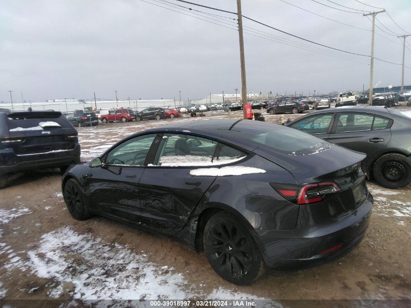 5YJ3E1EB9MF974405 | 2021 TESLA MODEL 3