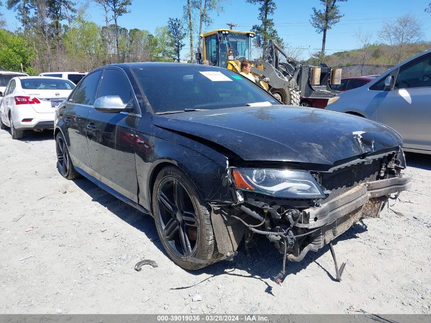 2012 Audi S4 3.0 Premium Plus VIN: WAUKGAFLXCA096906 Lot: 39019036