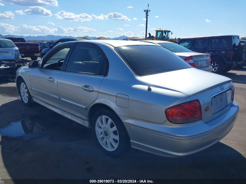 2003 Hyundai Sonata Gls/Lx VIN: KMHWF35H73A889608 Lot: 39019073