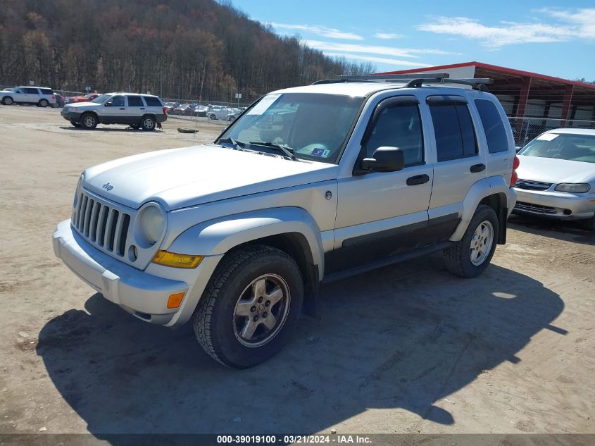 2007 Jeep Liberty Sport VIN: 1J4GL48K17W717303 Lot: 39019100