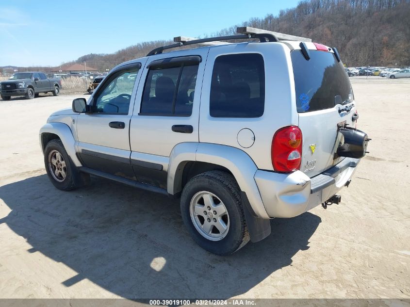 2007 Jeep Liberty Sport VIN: 1J4GL48K17W717303 Lot: 39019100