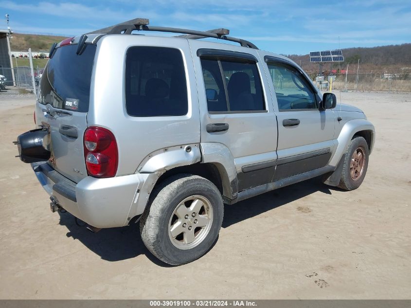 2007 Jeep Liberty Sport VIN: 1J4GL48K17W717303 Lot: 39019100