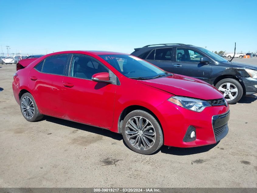 2014 TOYOTA COROLLA S PREMIUM - 5YFBURHE3EP107266