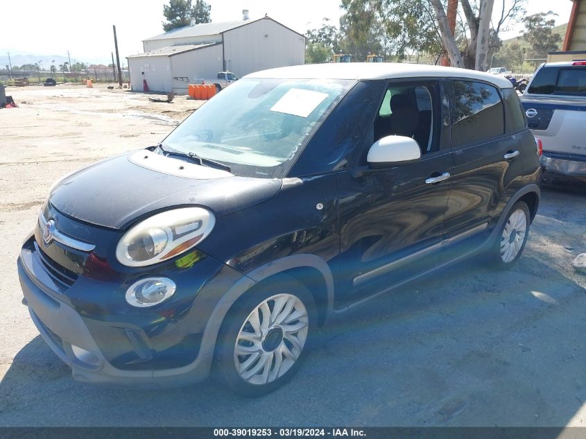 ZFBCFADH5EZ017156 2014 Fiat 500L Trekking