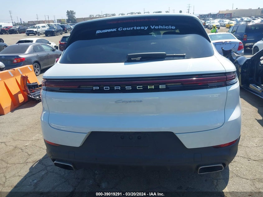 VIN WP1AA2AY8RDA00852 2024 PORSCHE CAYENNE