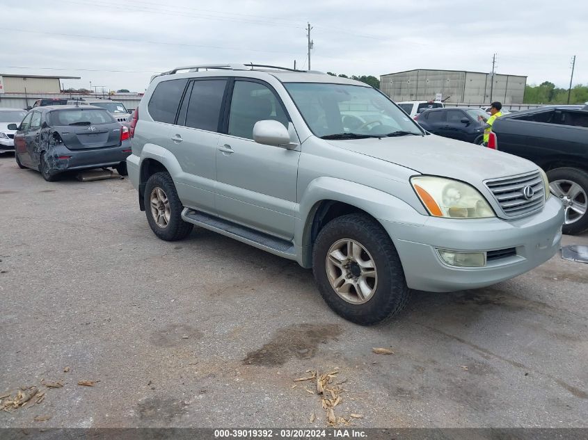 2003 Lexus Gx 470 VIN: JTJBT20X130013236 Lot: 39019392