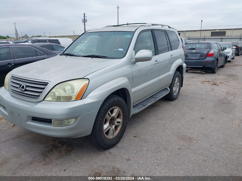 2003 Lexus Gx 470 VIN: JTJBT20X130013236 Lot: 39019392