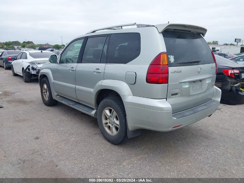 2003 Lexus Gx 470 VIN: JTJBT20X130013236 Lot: 39019392