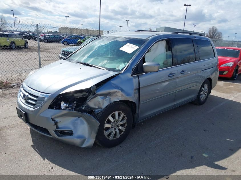 2010 Honda Odyssey Ex VIN: 5FNRL3H53AB011772 Lot: 39019491