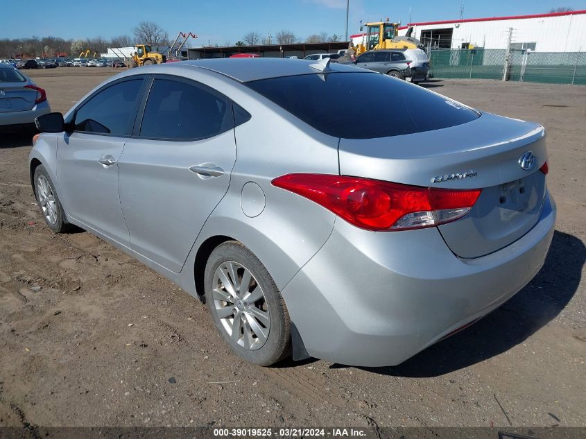 KMHDH4AEXDU555446 | 2013 HYUNDAI ELANTRA