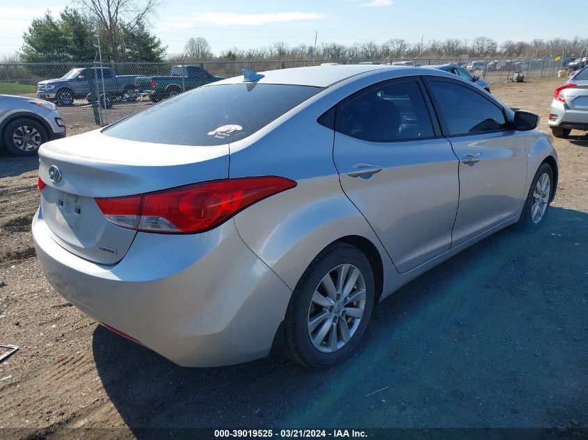 KMHDH4AEXDU555446 | 2013 HYUNDAI ELANTRA