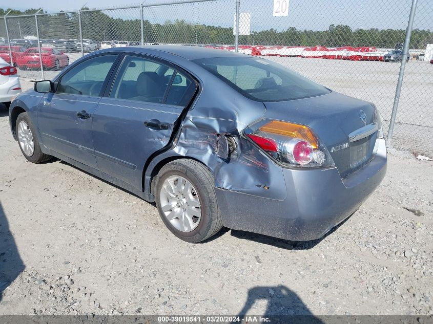 2012 Nissan Altima 2.5 S VIN: 1N4AL2APXCN519122 Lot: 40250429