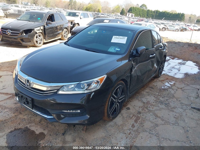 2017 HONDA ACCORD VIN: 1HGCR2F55HA131997