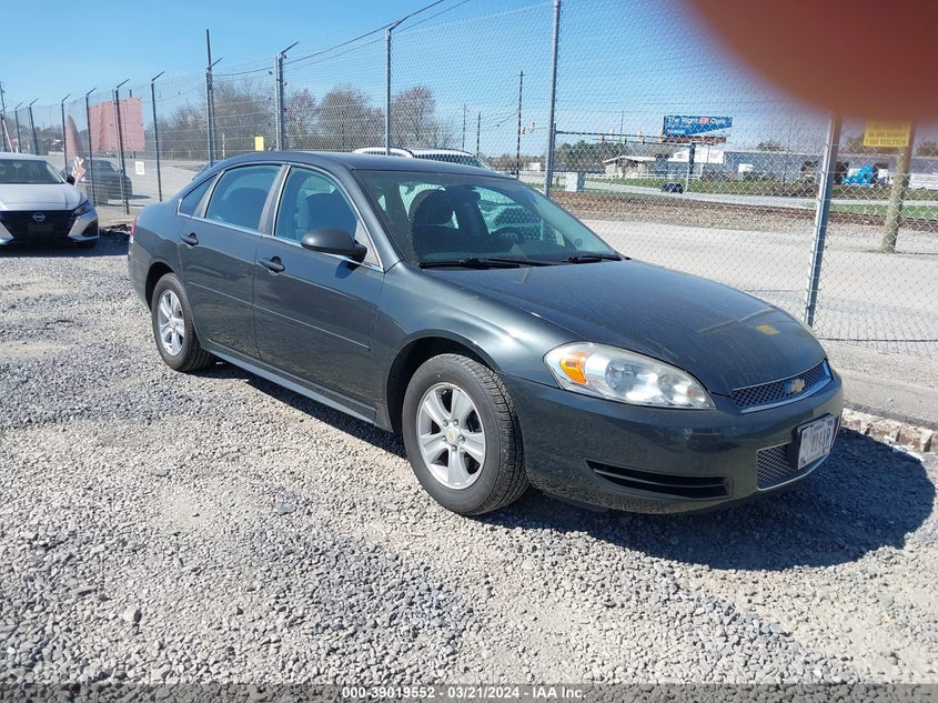 2016 CHEVROLET IMPALA LIMITED LS - 2G1WA5E36G1100800