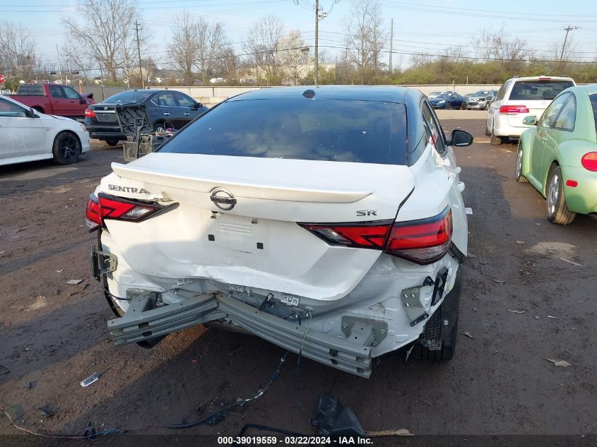 2021 Nissan Sentra Sr Xtronic Cvt VIN: 3N1AB8DV6MY226156 Lot: 39019559