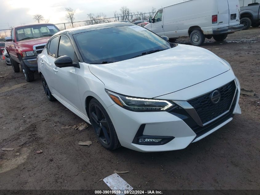 2021 Nissan Sentra Sr Xtronic Cvt VIN: 3N1AB8DV6MY226156 Lot: 39019559