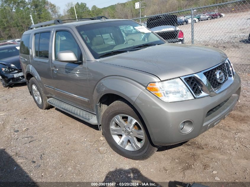 2008 Nissan Pathfinder Le VIN: 5N1AR18U38C630916 Lot: 39019567