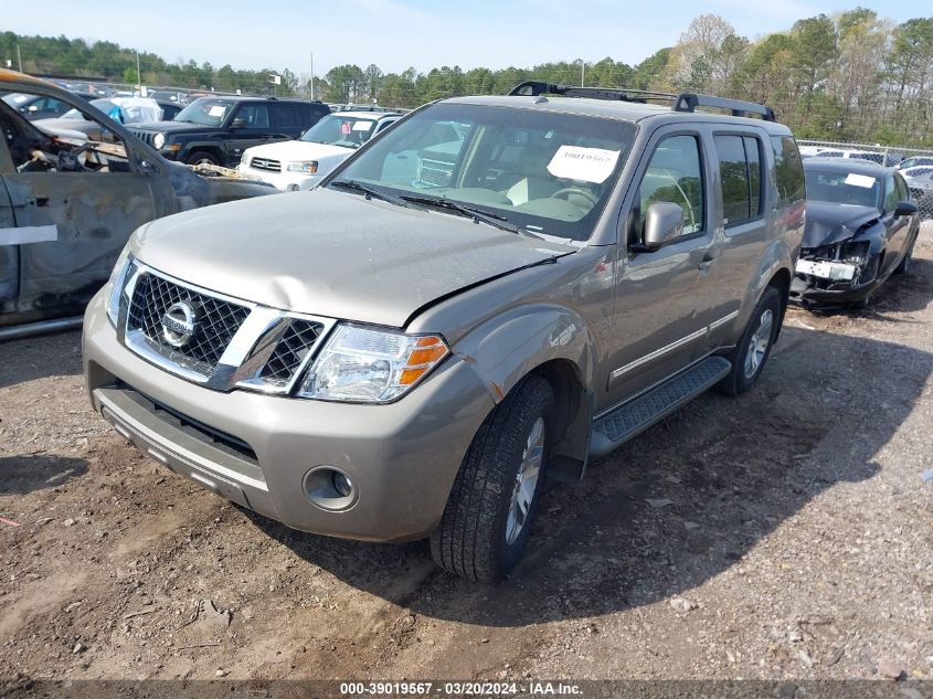 2008 Nissan Pathfinder Le VIN: 5N1AR18U38C630916 Lot: 39019567