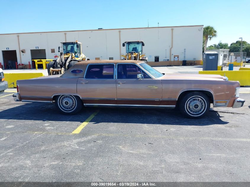 8Y82A956079       | 1978 LINCOLN CONTINENTAL