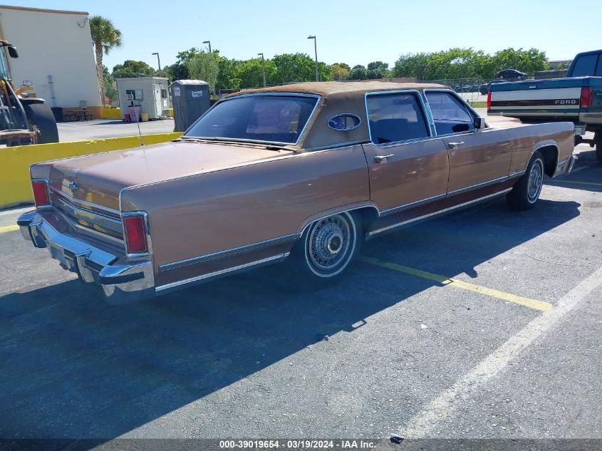 8Y82A956079       | 1978 LINCOLN CONTINENTAL