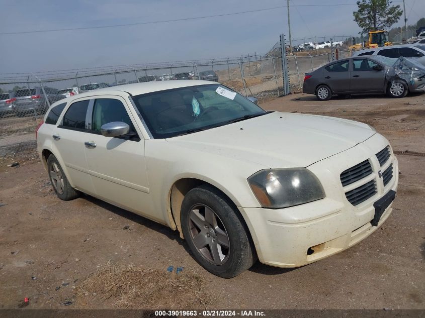 2005 Dodge Magnum Se VIN: 2D4FV48V55H598594 Lot: 39019663