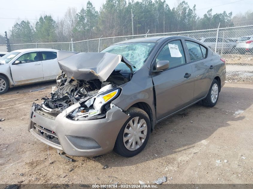 2016 Nissan Versa 1.6 S+ VIN: 3N1CN7AP6GL890149 Lot: 39019784