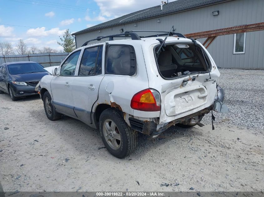 KM8SC13D64U764112 2004 Hyundai Santa Fe Gls