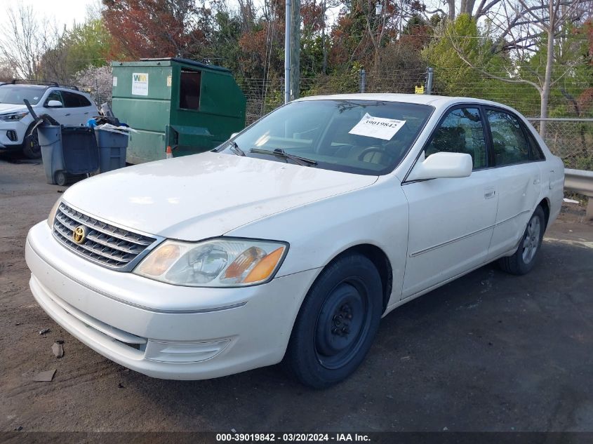 4T1BF28B03U270900 2003 Toyota Avalon Xl