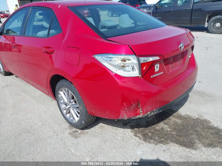 2015 TOYOTA COROLLA LE PLUS - 2T1BURHE1FC233675