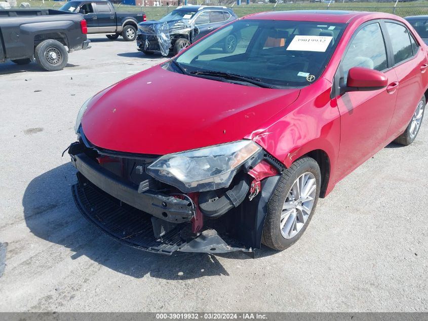 2015 TOYOTA COROLLA LE PLUS - 2T1BURHE1FC233675