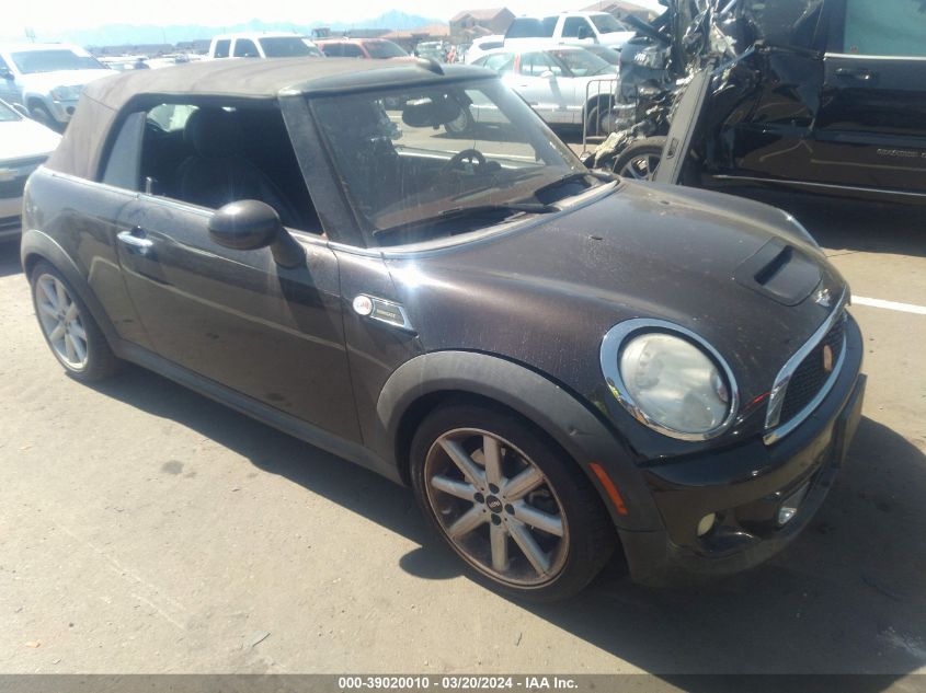 2013 Mini Convertible Cooper S VIN: WMWZP3C50DT705684 Lot: 39020010